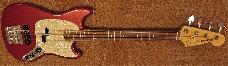 Fender American Performer Mustang Bass Aubergine