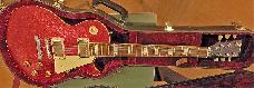 Gibson Custom Shop Les Paul Standard 2008 Red Spakle Stinger incl koffer