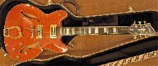 Hagstrom Viking Custom Deluxe LTD Tangerine