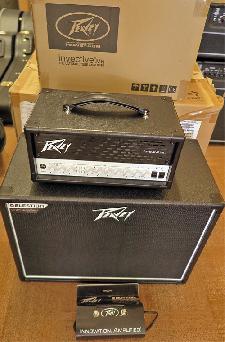 Peavey Invective MH met 112-6 cabinet en footswitch