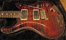 PRS Paul Reed Smith Custom 24 35Th Anniversary Fire Red Pattern Thin Neck, inc koffer